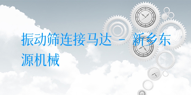 振動篩連接馬達 - 新鄉(xiāng)東源機械